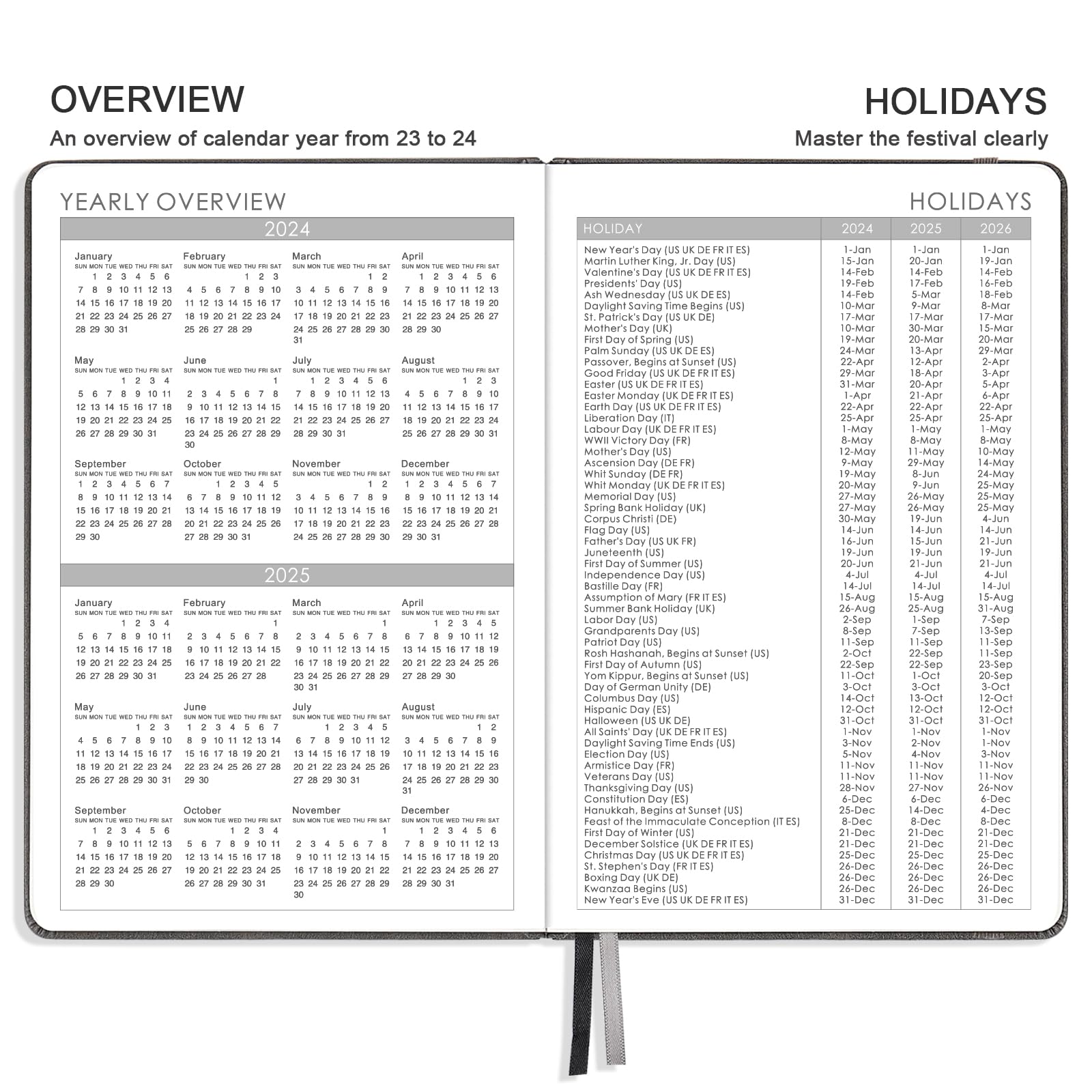 Snapklik.com : 2024 Planner - 2024 Planner Weekly And Monthly, January ...