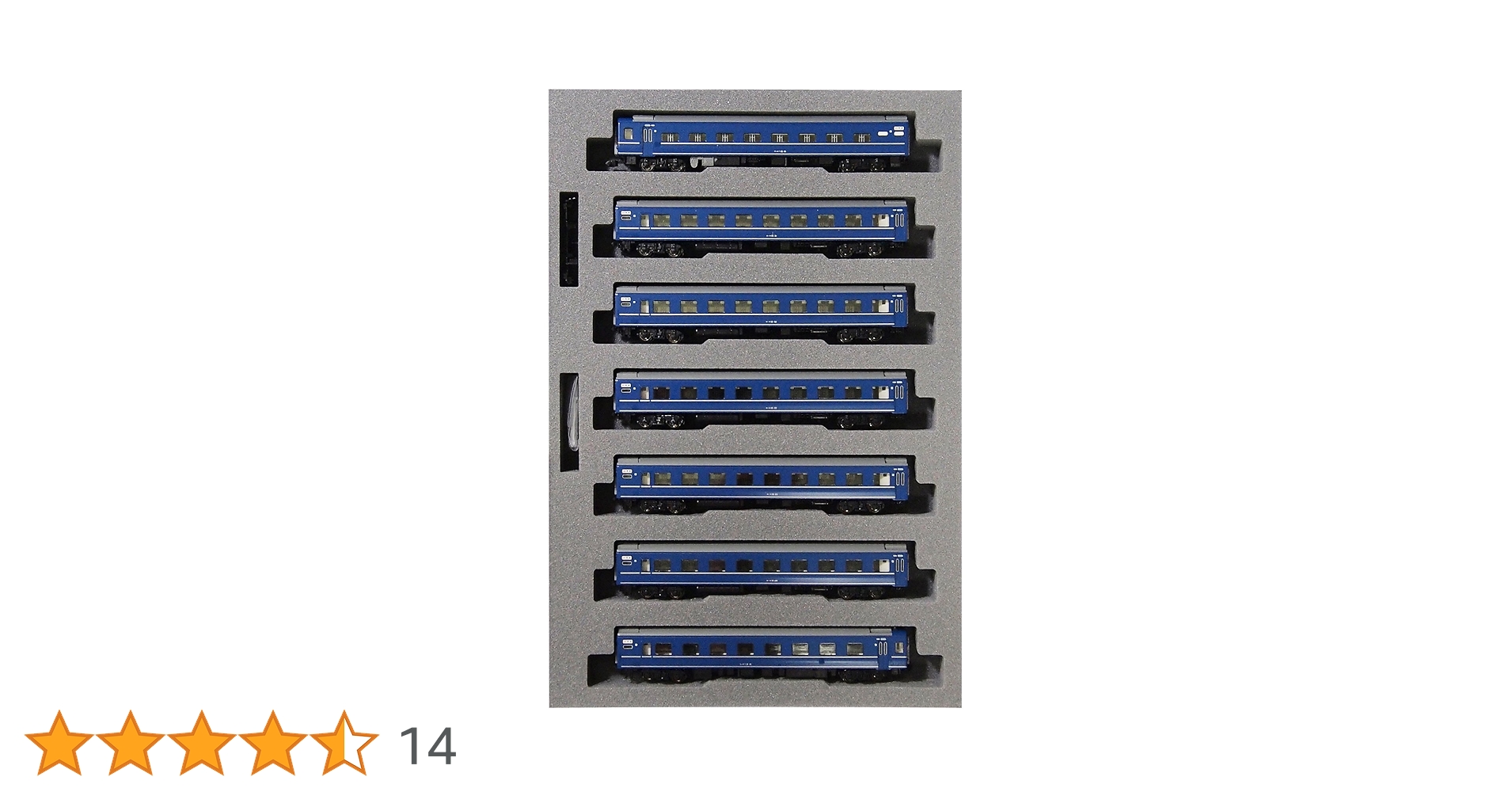 Amazon | KATO Nゲージ 14系 15形寝台特急あかつき長崎編成 7両セット Amazon | KATO Nゲージ 14系 15形寝台特急あかつき長崎編成 7両セット