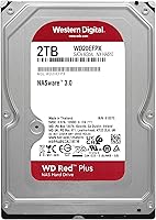 Vista 2 de Western Digital 2TB WD Red Plus Disco duro interno NAS HDD - 5400 RPM, SATA 6 Gb/s, CMR, caché de 64 MB, 3.5" -WD20EFPX