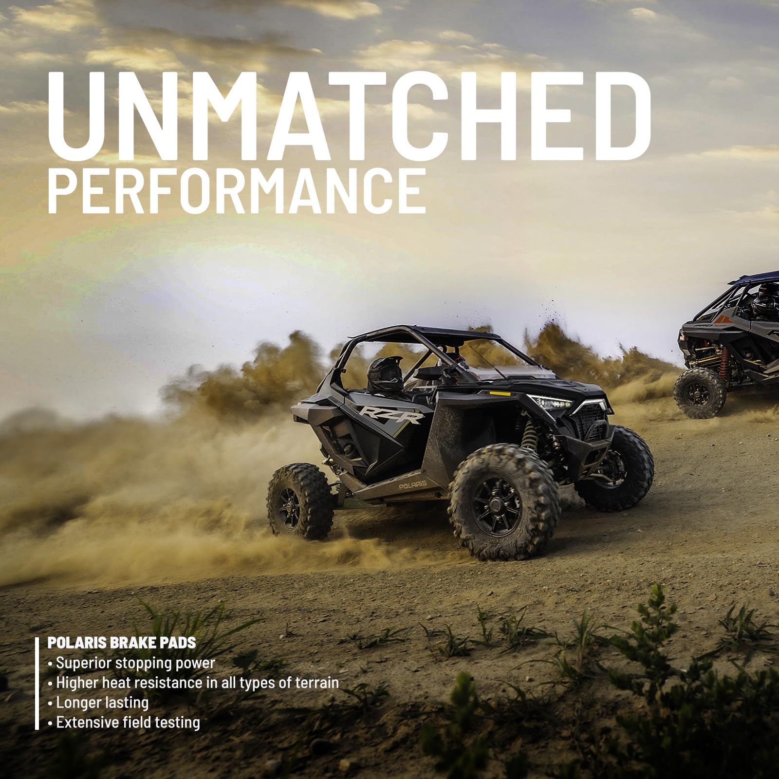 CALANDIS™ 2x2 Pieces Heavy Duty Steering Tie Rod End Kits For Polaris - View #2