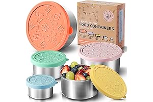 Leak-Proof Stainless Steel Lunch Containers for Kids