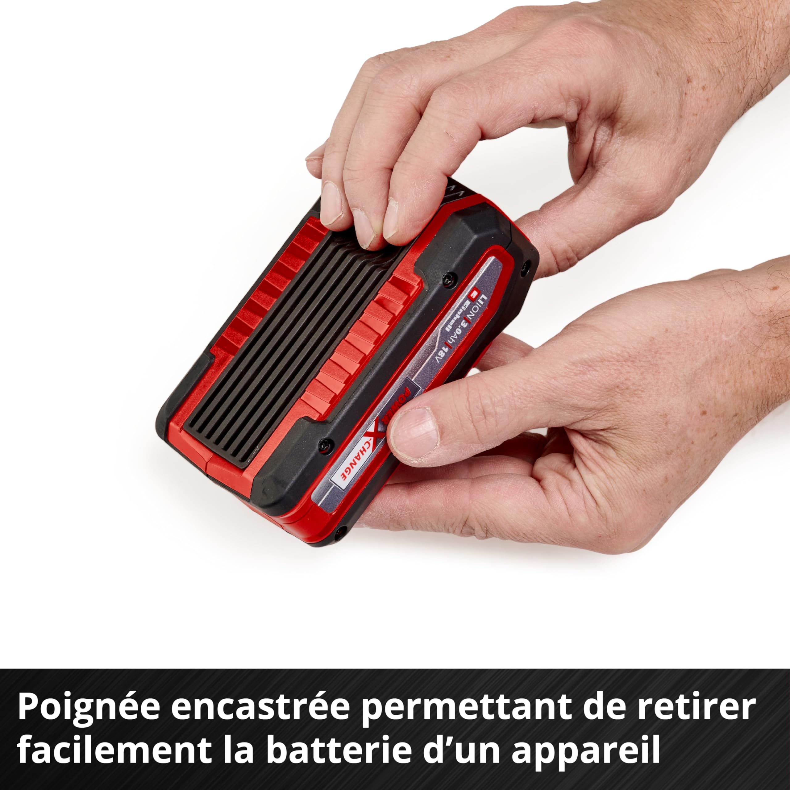 Einhell Batterie 3,0 Ah Power X-Change Plus (Lithium-ION, 18 V, pour Tous Les appareils Einhell Power X-Change)