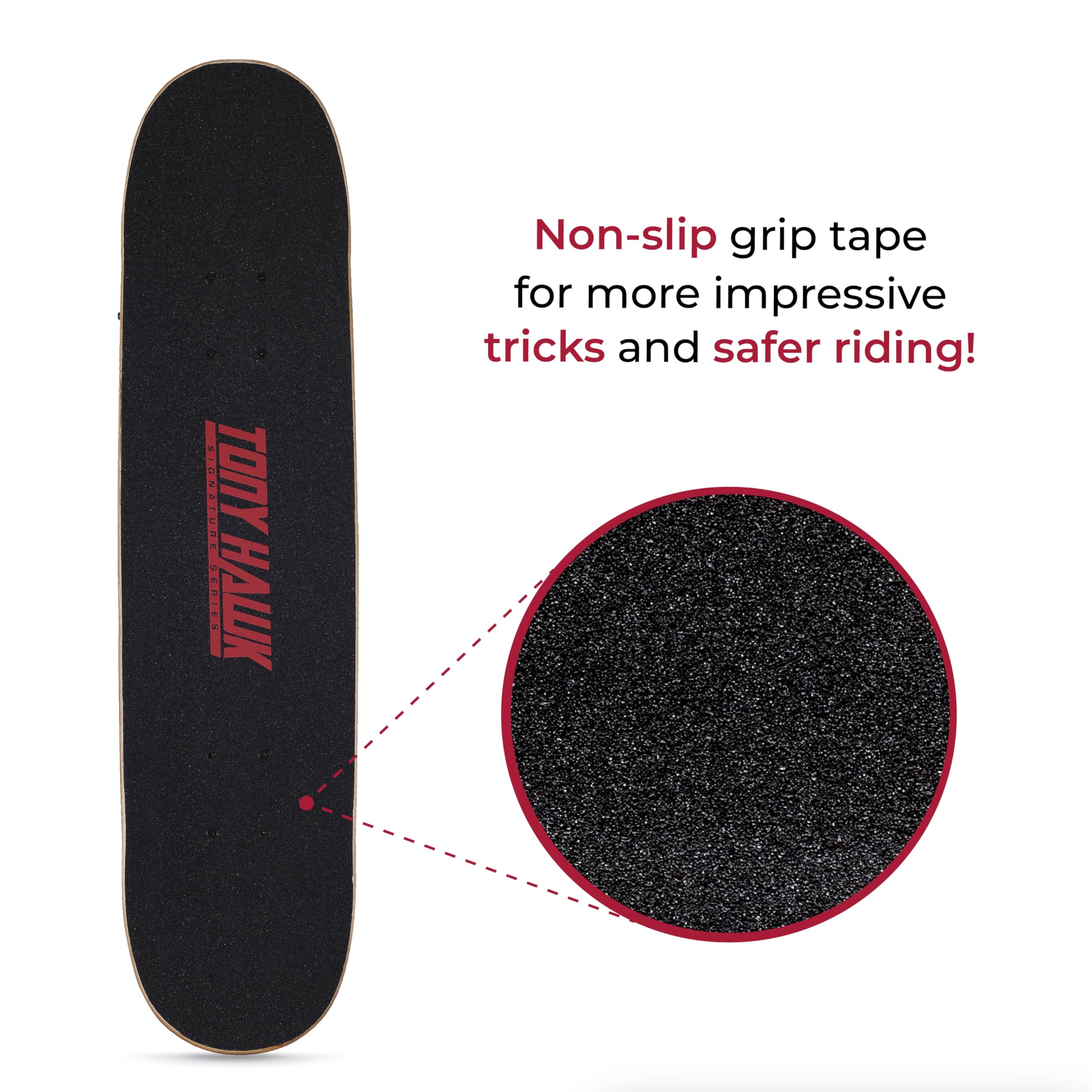 Amazon.com: Tony Hawk 31 inch Skateboard, Tony Hawk Signature