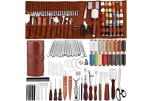 Explore the Realm of Leather Crafting: TLKKUE Leather Working Kit