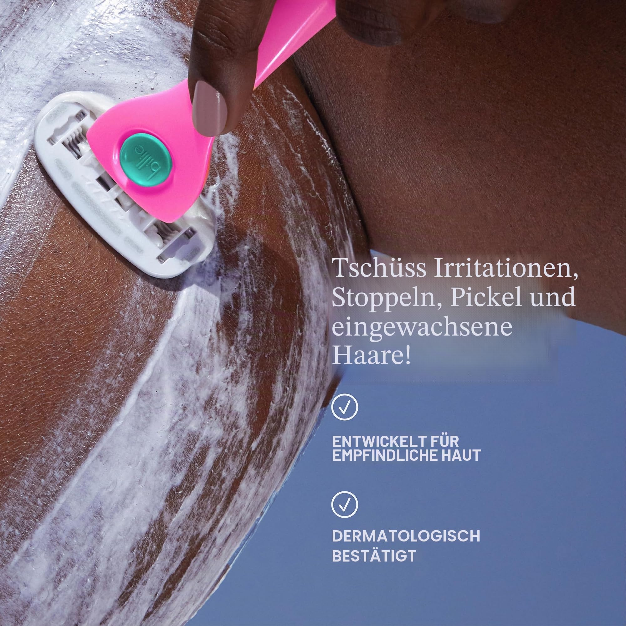 Billie Damen-Rasierer-Nachfüllklingen, 5 Klingen, 8 Stück