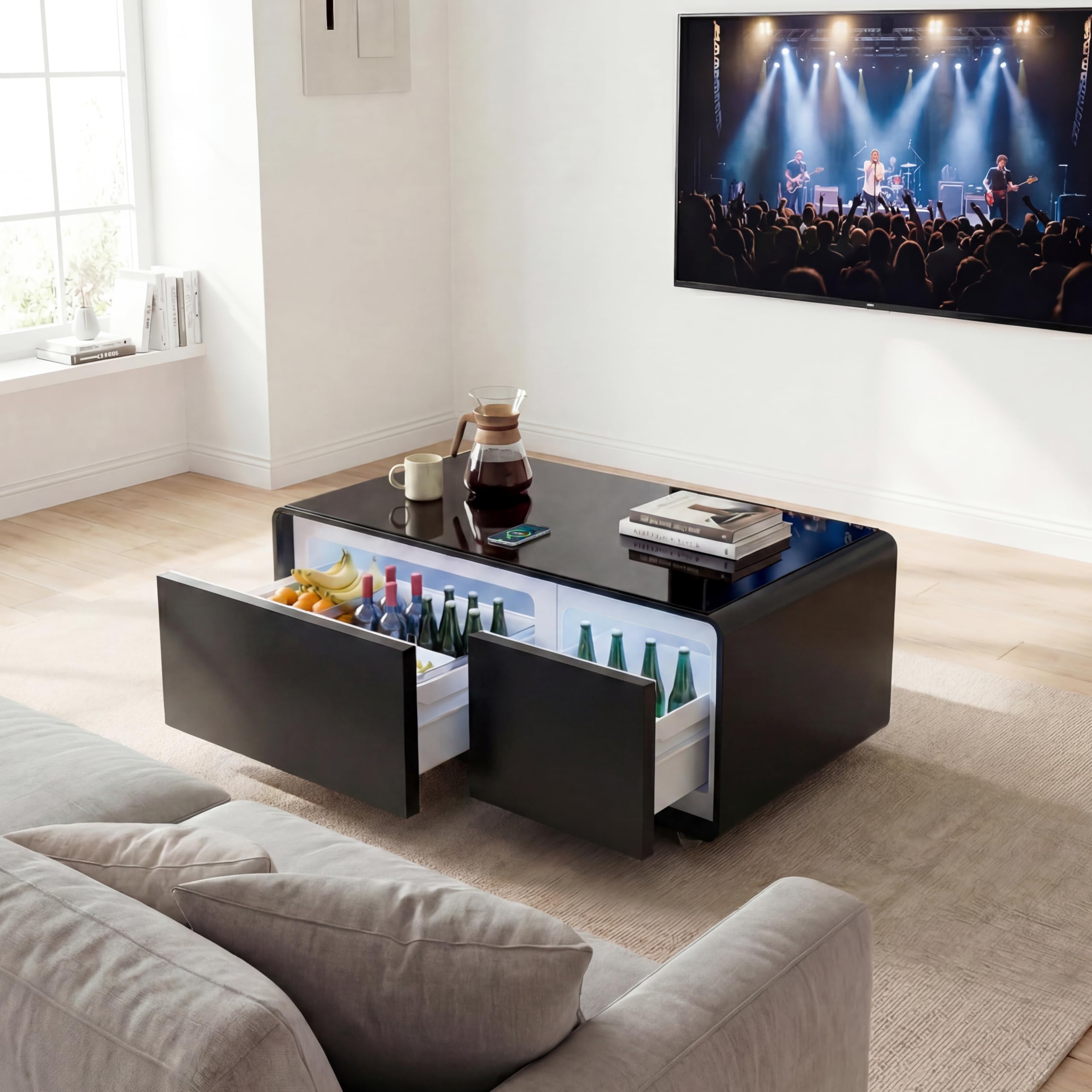 K★★136  LOOZER SMARTTABLE STB90 Amazon.com: LIVTAB Smart Coffee Table, Living Room Table with