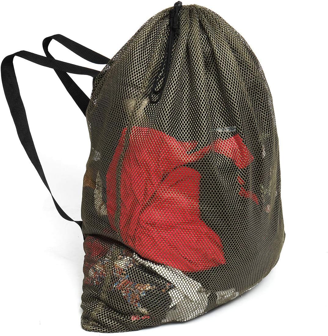 SGerste Duck Decoy Storage Net Bag with Shoulder Straps Dove Mesh Backpack Pigeon Carry Large for Hunting