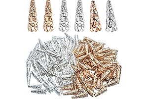 Flower Bead Caps for Jewelry Making, 200 Pcs Cones Flower Bead Caps...