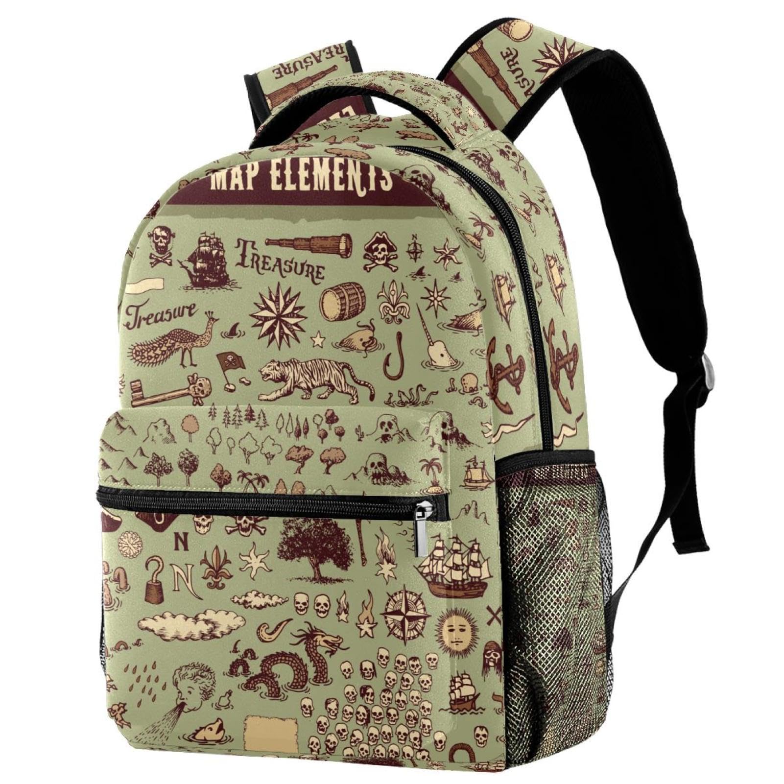 Sac de voyage décontracté multicolore pour escapades et lycée
