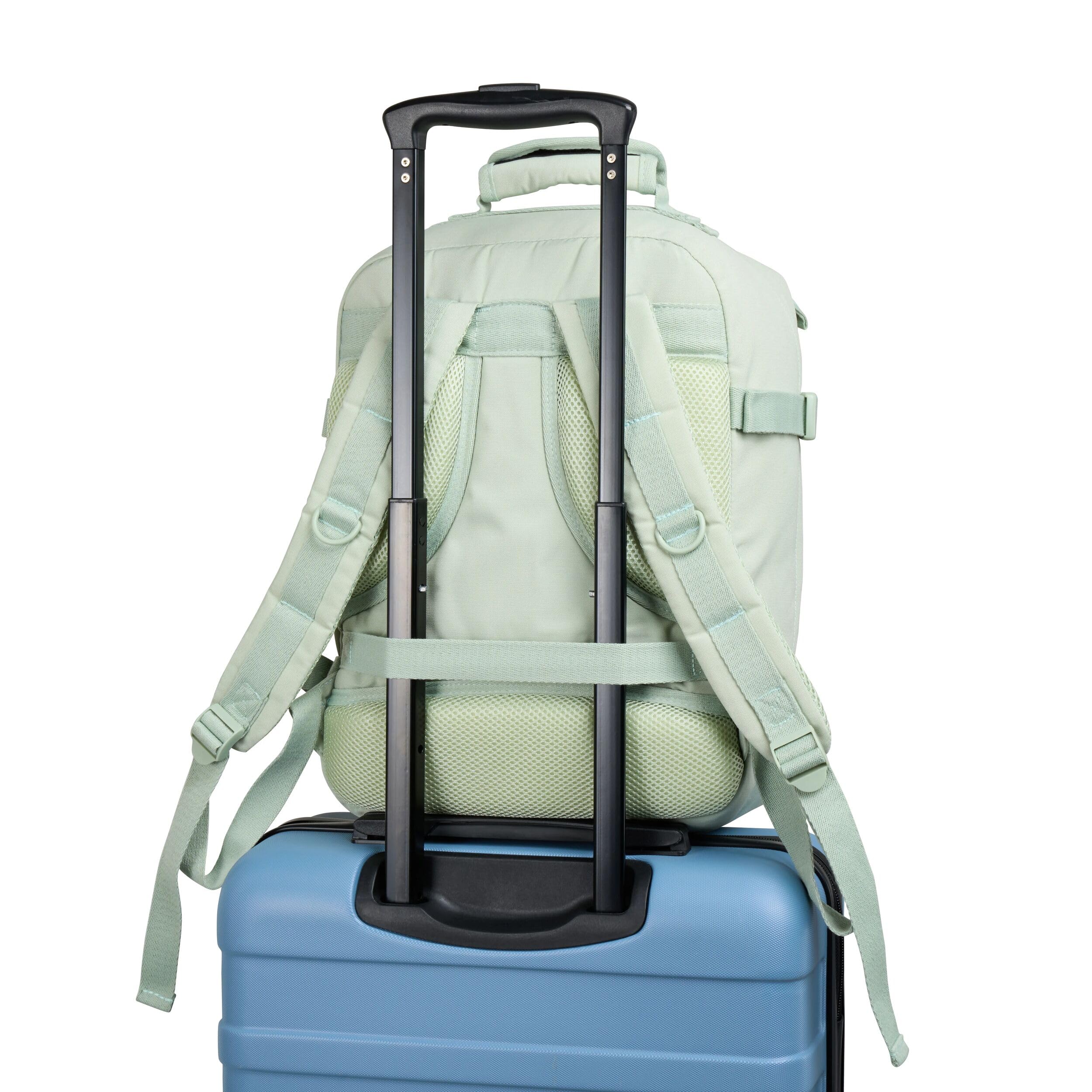 Cabin Max Metz Torba kabinowa 24 l 40 x 30 x 20 cm, idealna do wynajęcia pod siedzeniem, Wizzair, Vueling i innych (poliester z recyklingu rPE)