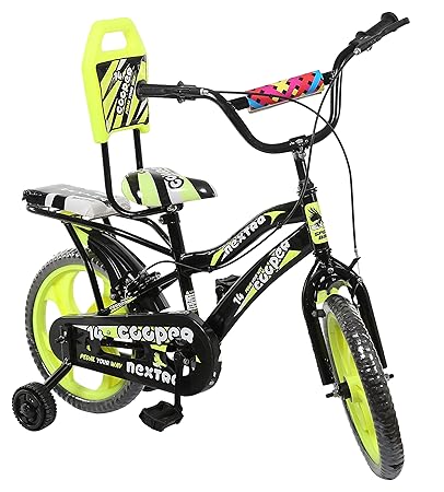 SPEED BIRD Cooper Kids Cycle 16-T Baby Cycle for Boys & Girls - Age Group 3-8 Years (Cooper Green)