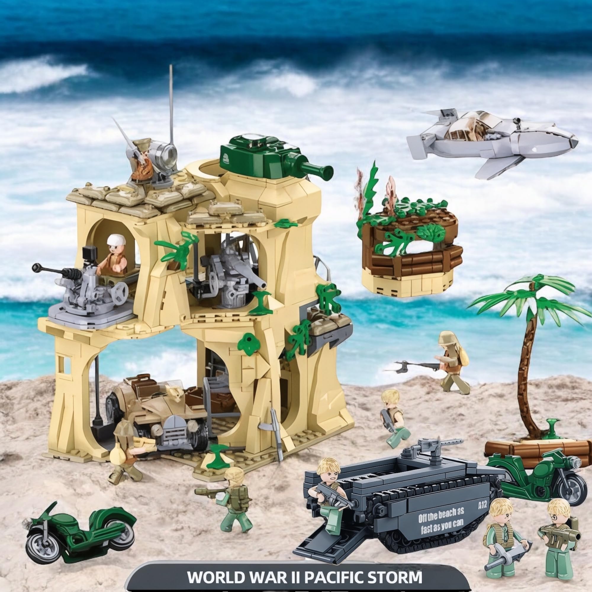 Amazon.com: General Jim's Battle of Iwo Jima WW 2 Military Brick