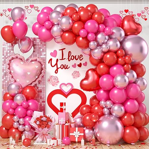 Miniatura 17 de Kit de guirnalda de arco de globos, globos verdes, rosas, azules, amarillos, naranjas, colores surtidos, globos pastel para niñas y niños, temática