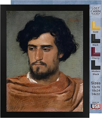 Cabeza de cabaña perdida de un romano 1863 por Arnold Bocklin  Impresión sin marco  Reproducción de pinturas de obras de arte finas  Regalo de