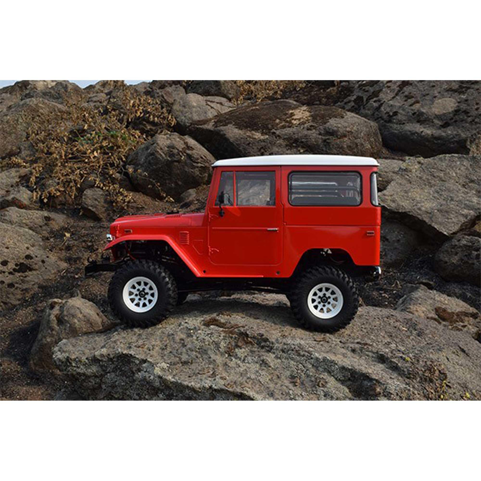 RC4WD GELANDE II RTR TRUCK W/CRUISER BODY SET (CZERWONY)
