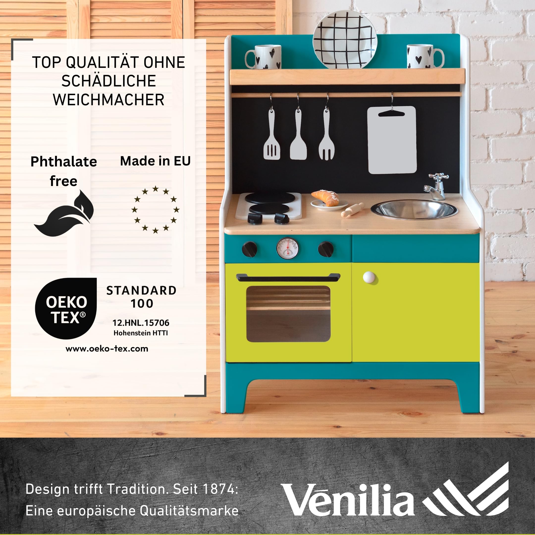 Venilia Klebefolie Uni Matt Anisgrün Dekofolie Möbelfolie Tapeten selbstklebende Folie – Bild 6