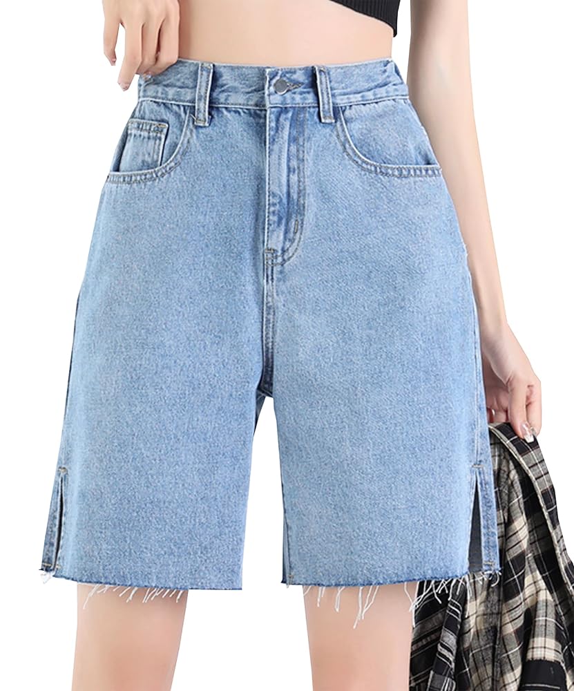 MOUSSY WIDE DENIM SHORT デニム ハーフパンツ MOUSSY | WIDE DENIM SHORT パンツ (ショートパンツ ) |SHEL