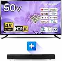 Amazon.co.jp: 50V型 液晶テレビ 4kテレビ スマートテレビ