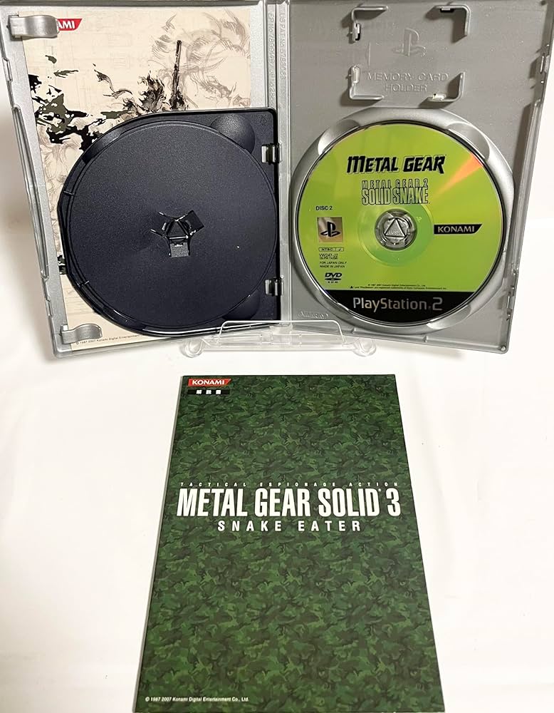 メタルギア ソリッド3 SNAKE EATER 限定版 PS2 Amazon.com: Metal Gear Solid 3 Snake Eater (PlayStation2 the
