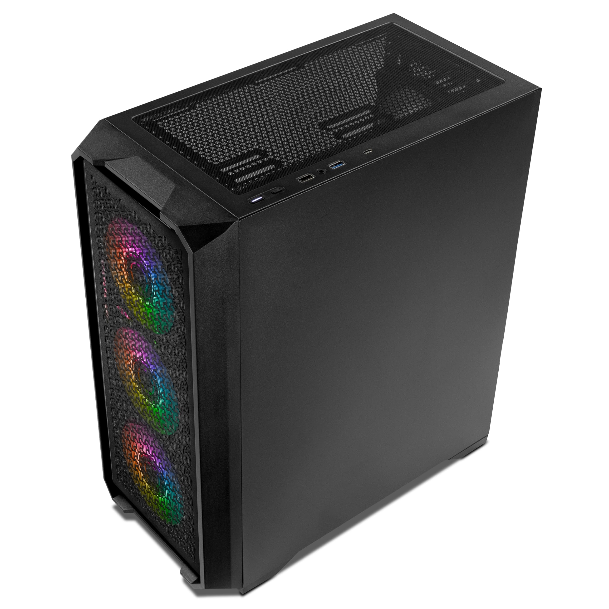 YEYIAN PC Gamer Vault | Intel Core i5-14400F 10 Cores up to 4.7GHz | NVIDIA GeForce RTX 5060 8GB GDDR7 | 32GB DDR5 6000MHz | SSD 1TB NVMe Gen4 | Win 11 Pro