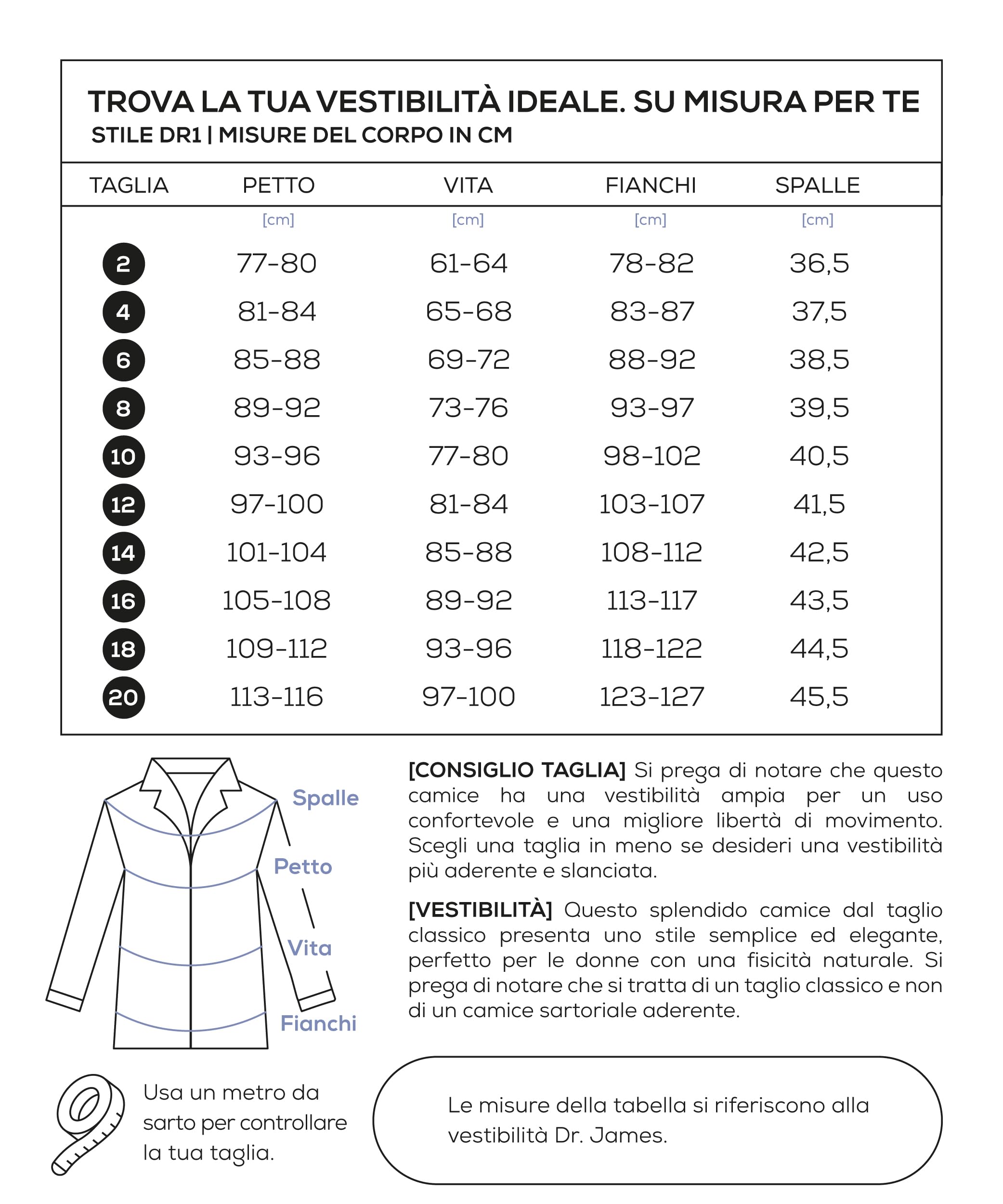 Dr. James Camice da Laboratorio Premium Donna, Vestibilità Classica, Chiusura con Bottoni a Pressione a Scomparsa, Multitasche, Lunghezza 94 cm, Tessuto Certificato OEKO-TEX