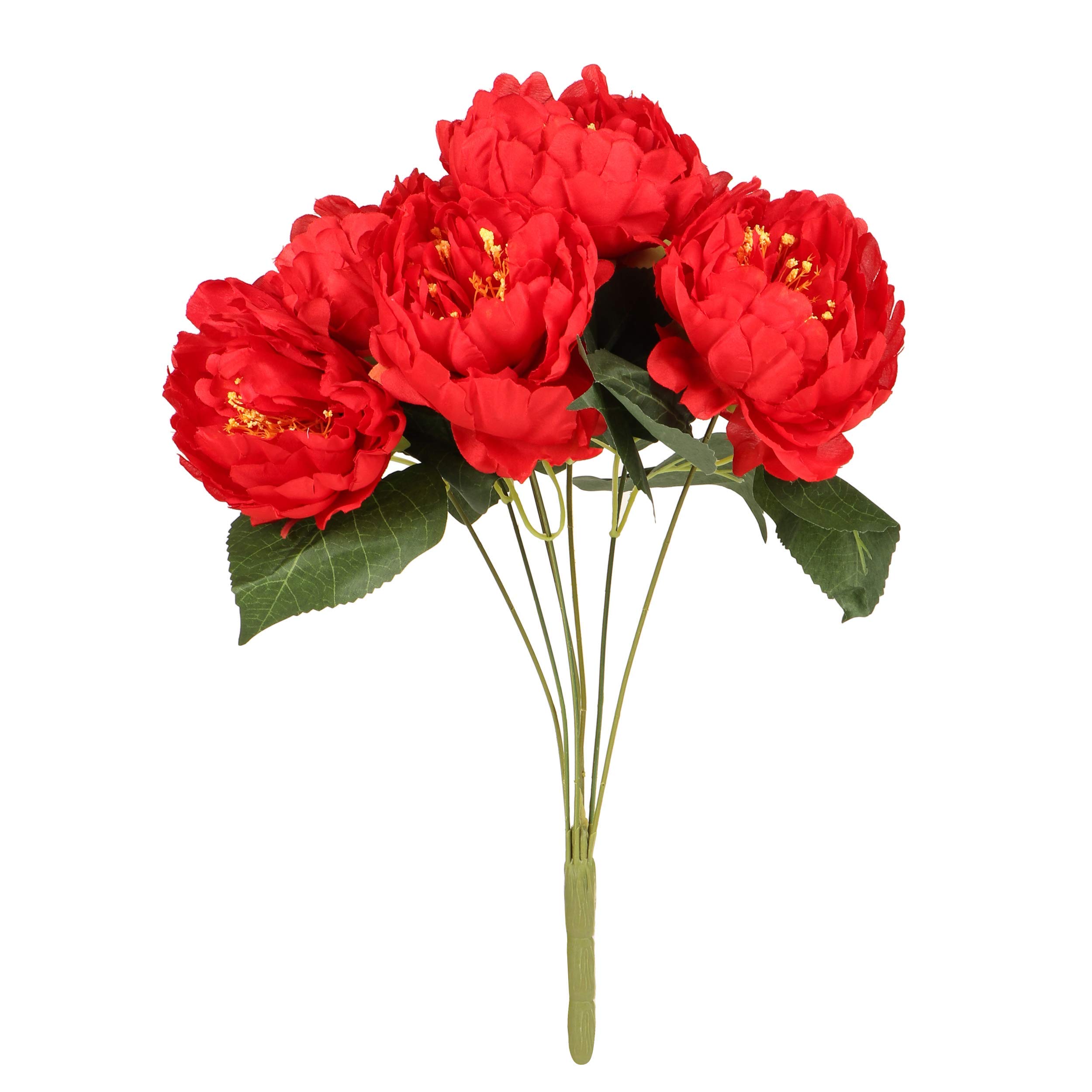 TIED RIBBONS Artificial Peony Flowers for Vase Home Decoration Items for Living Room Corner Table Top Bedroom Wedding Party (Pot Not Included) (B07SCXLXP4) Amazon Price History, Amazon Price Tracker