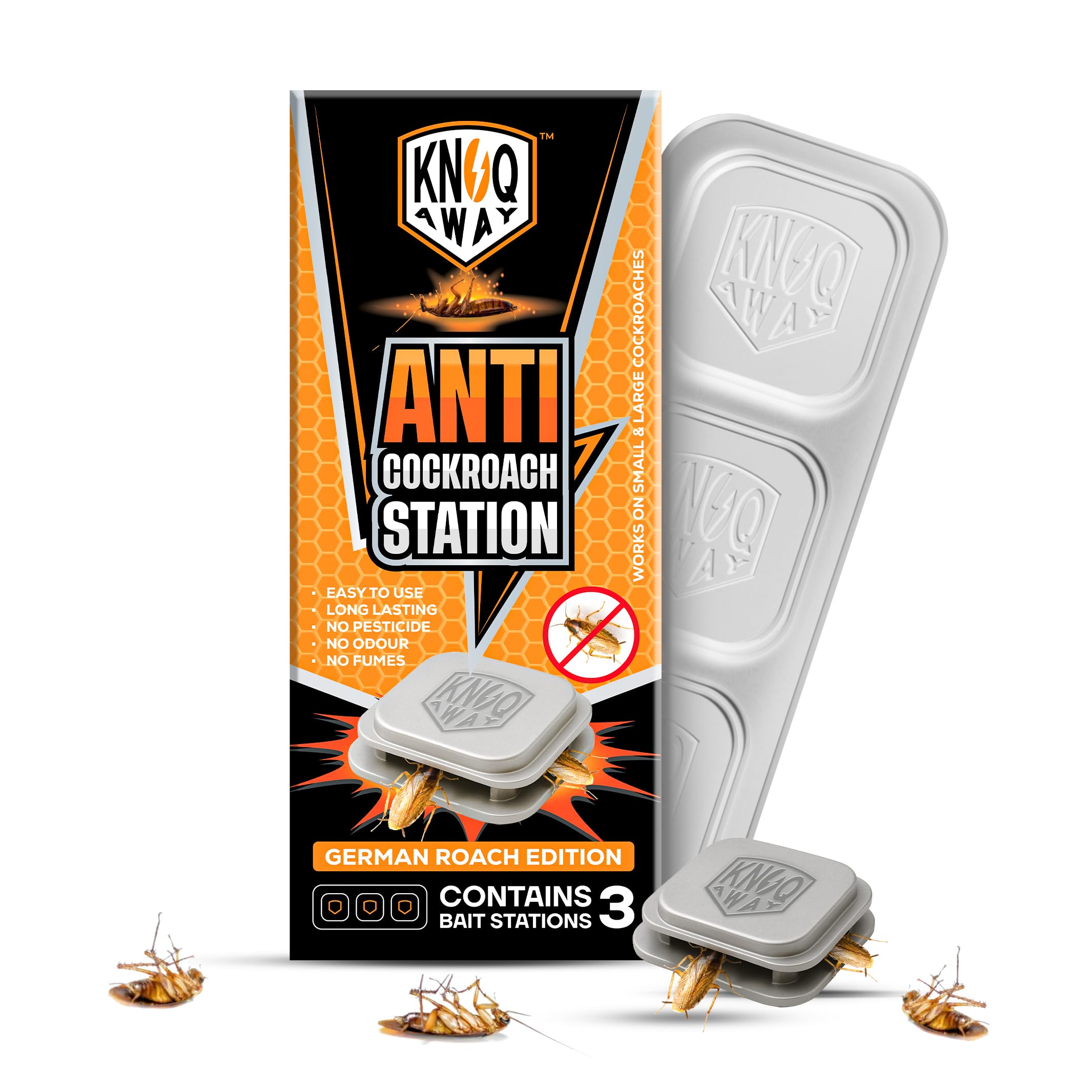 KNOQ AWAY Small & German Cockroach Bait (Pack of 3 Baits)-picture-34