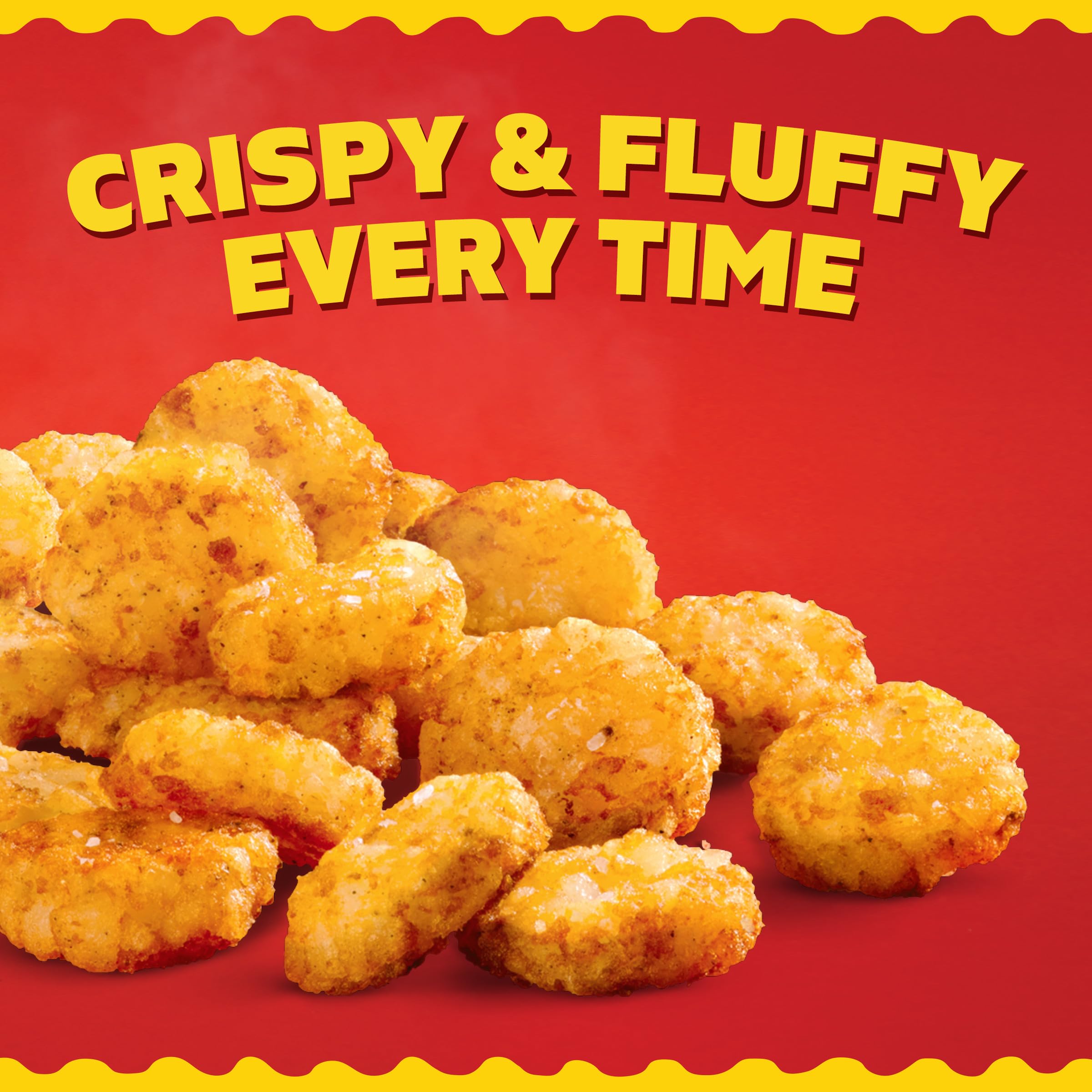 Ore-Ida Crispy Crowns Seasoned Shredded Potatoes 30 oz Bag — view 4