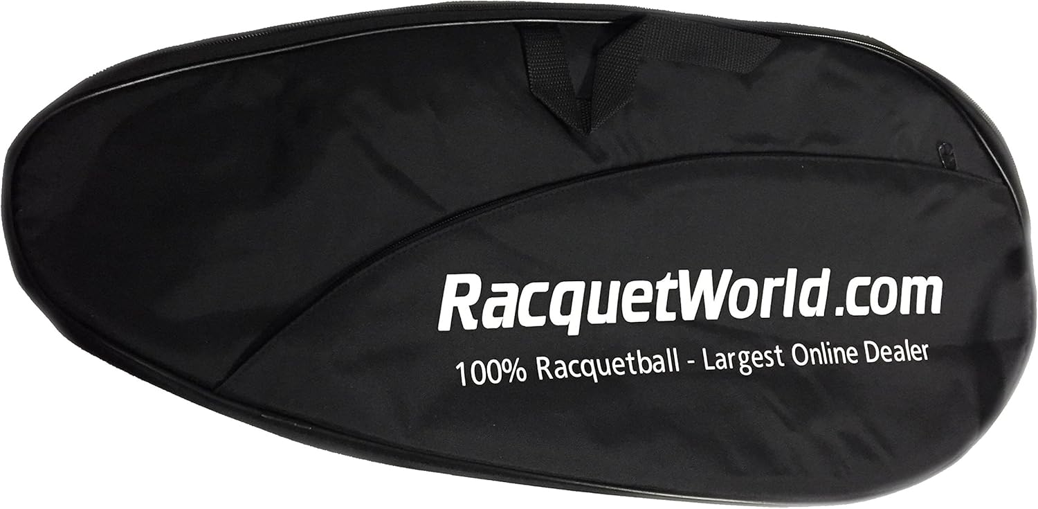 "Deluxe" Full Size Racquetball Racquet Cover w/Pocket Sports & Outdoors