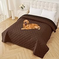 Vista 132 de Smiry Funda Impermeable para Cama de Perro Manta para Mascotas, Manta Suave y Lavable para Perros para Muebles Cama Sofá Sillón Reversible, a