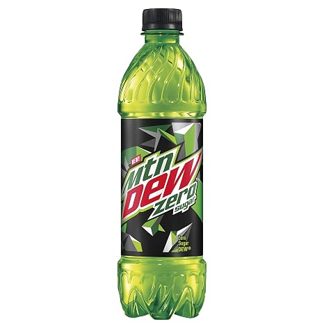 Mtn Dew Zero Sugar, 16.9 fl oz. Bottles (6 Pack)