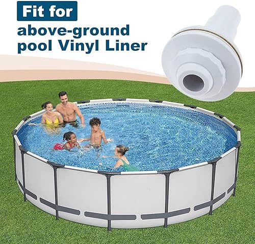 Miniatura 2 de TOPINCN Accesorio de retorno de entrada para SP1023, conexión de PVC a prueba de fugas, fácil instalación, material duradero para piscina sobre el