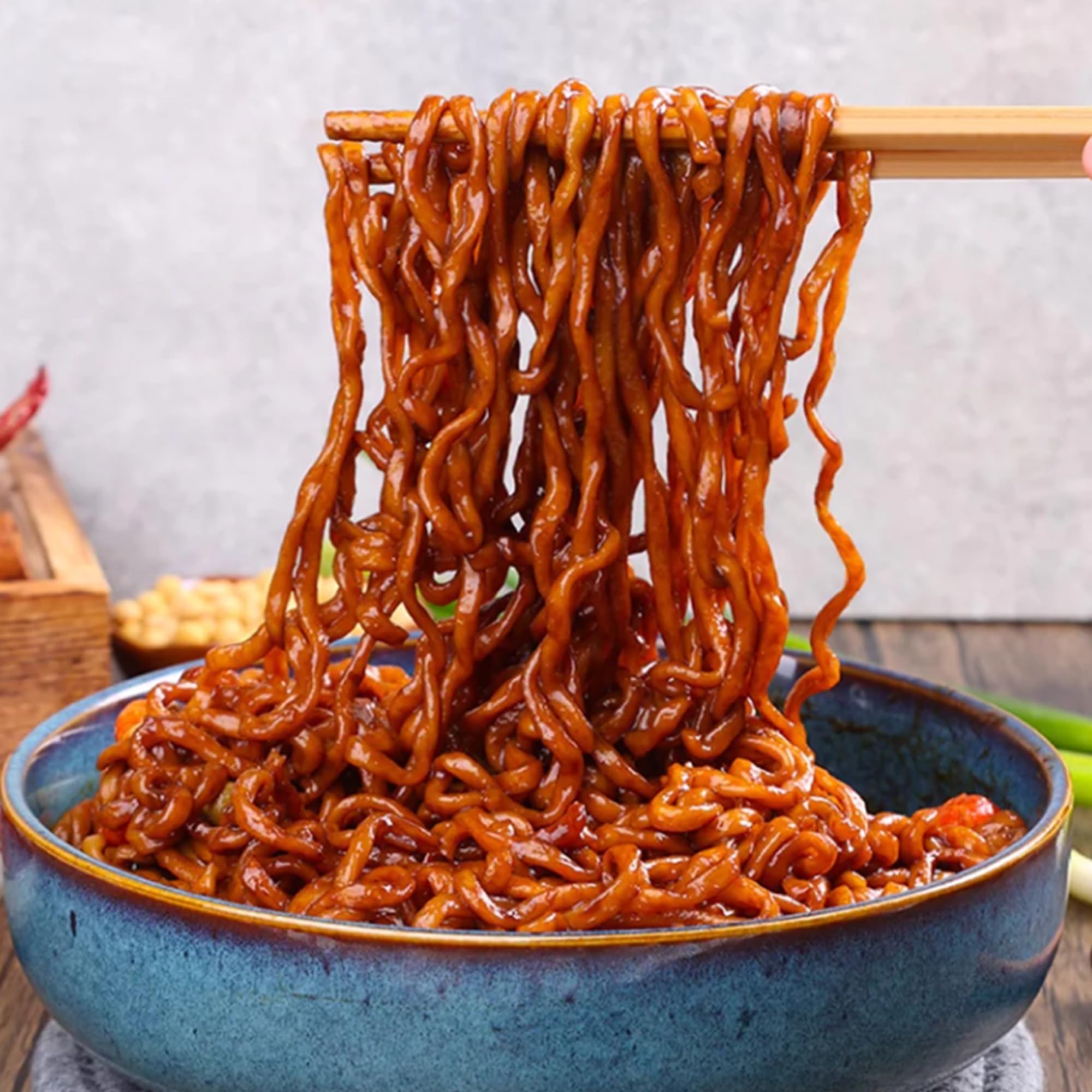 YIJIA | Ramen Coreanos Chapagetti 140g - Instant Noodle Ramen Corea - 1