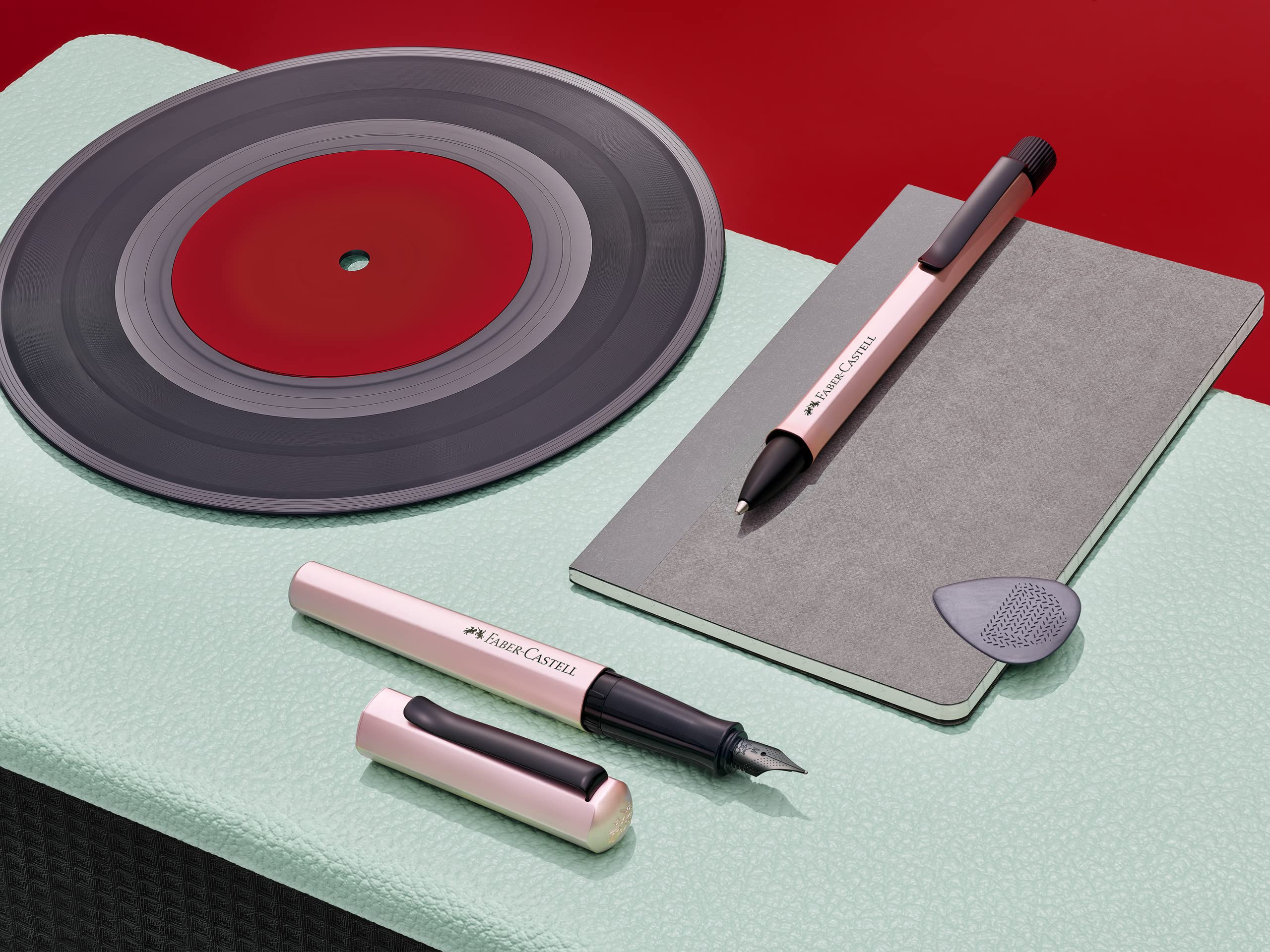 Amazon | ファーバーカステル ボールペン 油性 ヘキサ ローズ 140534