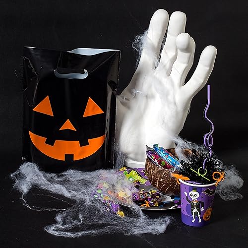 Miniatura 129 de 100 bolsas de 1.5 mil de grosor, 9 x 12 pulgadas, bolsas de agradecimiento con asas extragruesas perfectas para mercancía, pequeñas empresas y venta