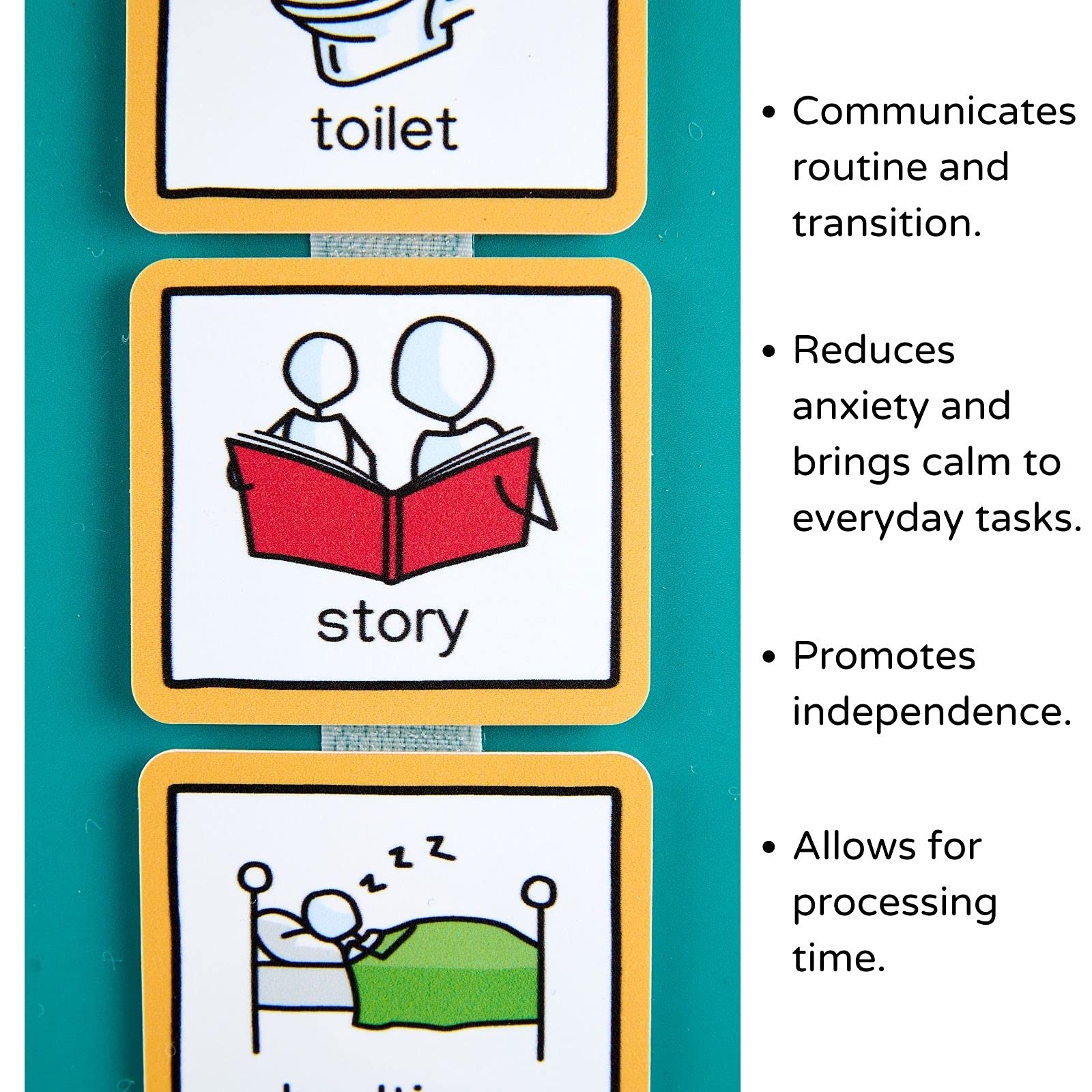 Buy Visual Schedule For Home Visual Wall Planner by Create Visual Aids