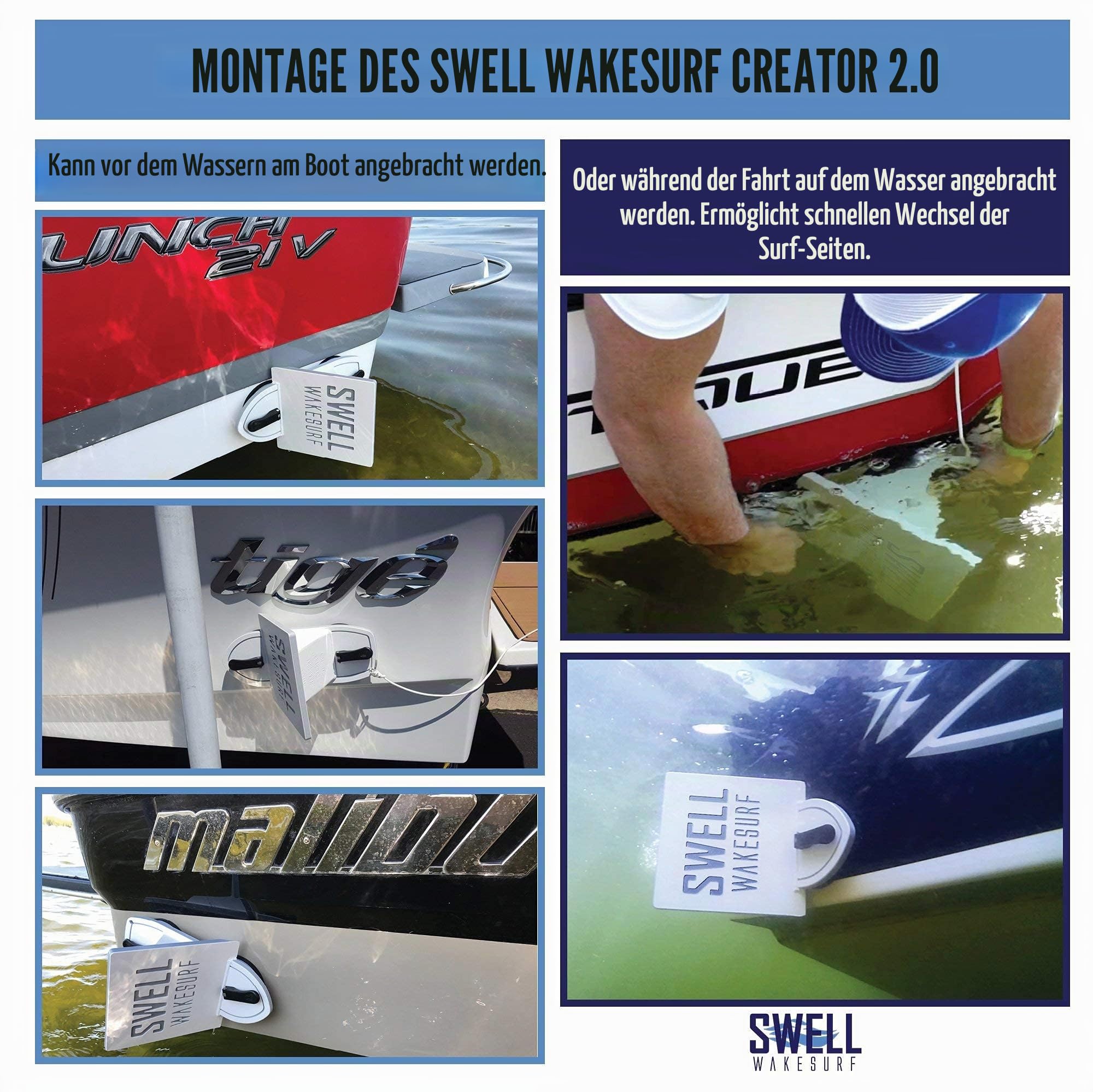 SWELL Wakesurf Wellengenerator 2.0