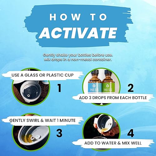 Miniatura 7 de Kit de dióxido de cloro de 2 partes, líquido clásico 11, juego de ácido clorhídrico 4% (HCl) solución de sodio (4 onzas)