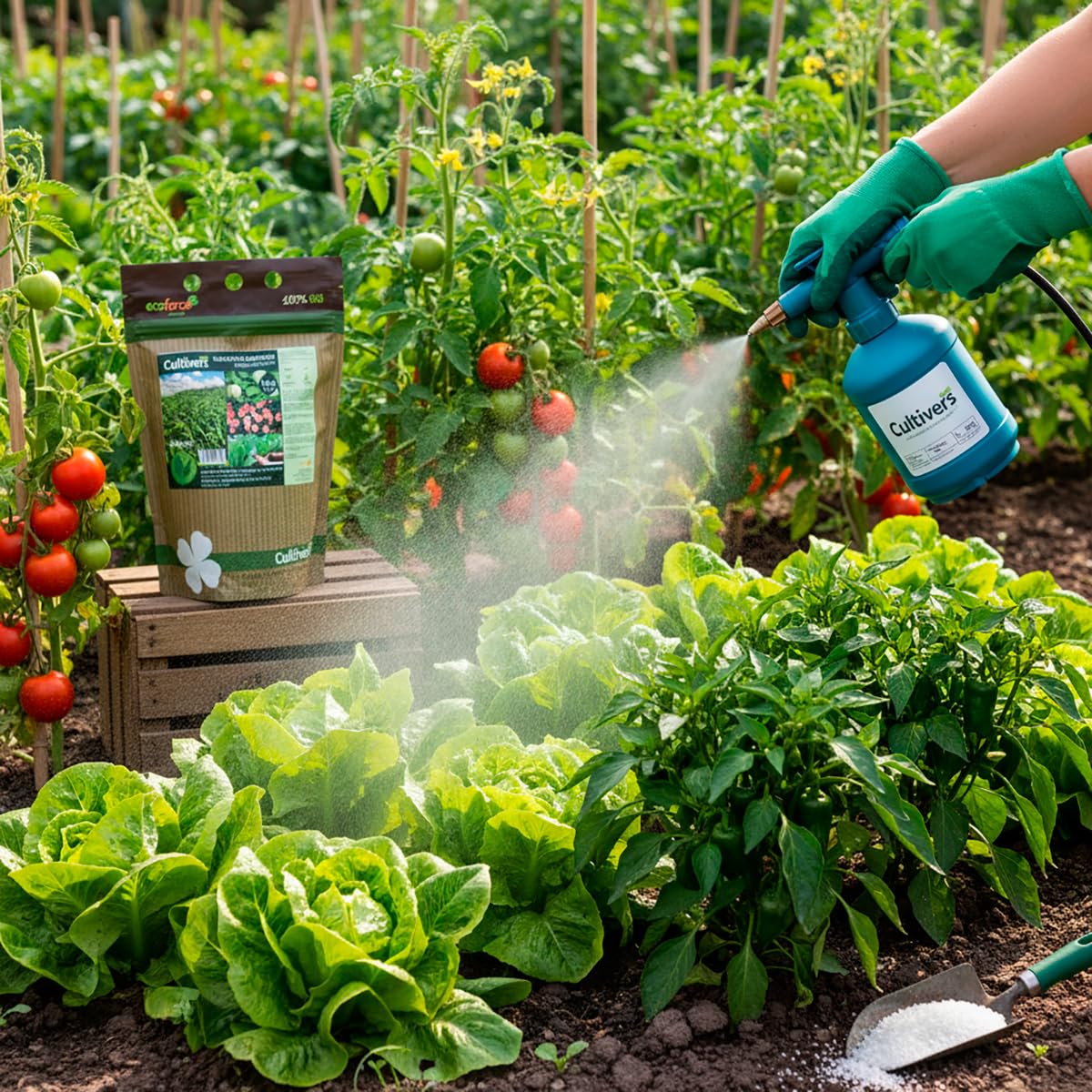 CULTIVERS Sulfato de Magnesio 1,5 kg | Sustancia Mineral Hidrosoluble para Jardinería y Uso Técnico | Disolución en Agua | Mantenimiento de Suelos y Superficies Exteriores