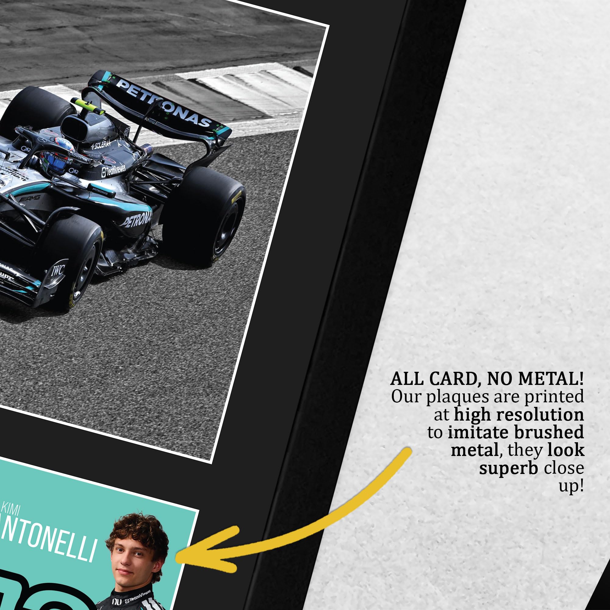 ディーゼル、マイケルズ autograph HWC Trading Kimi Antonelli Mercedes Gifts Printed Signed Autograph