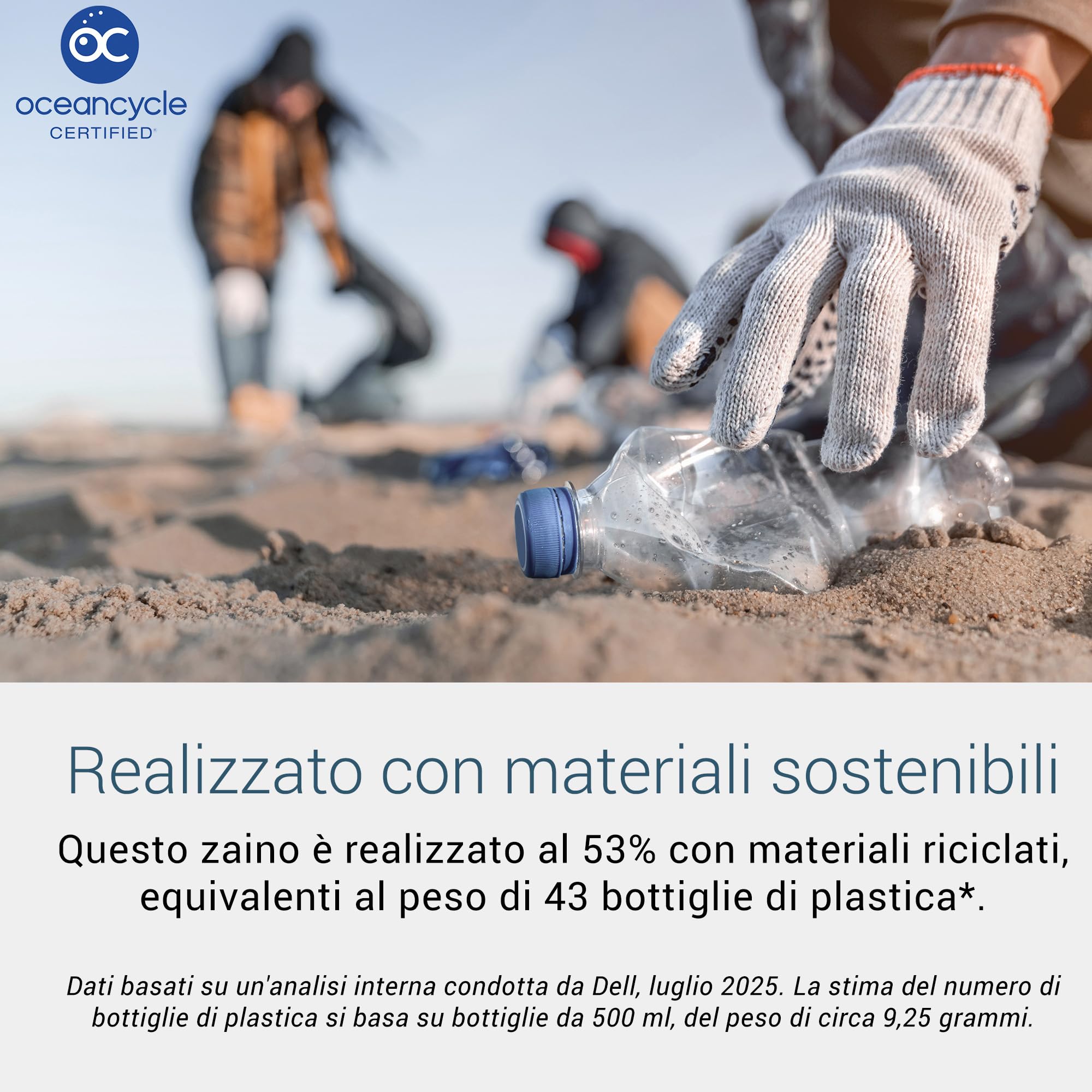 Dell Pro EcoLoop Zaino CP5626, per Notebook 14"-16", 23L, 53% Materiali Riciclati, Scomparto Imbottito, Interno Antigraffio, Cerniere Impermeabili, Nero
