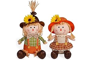 2 PCS Scarecrow Decor for Fall