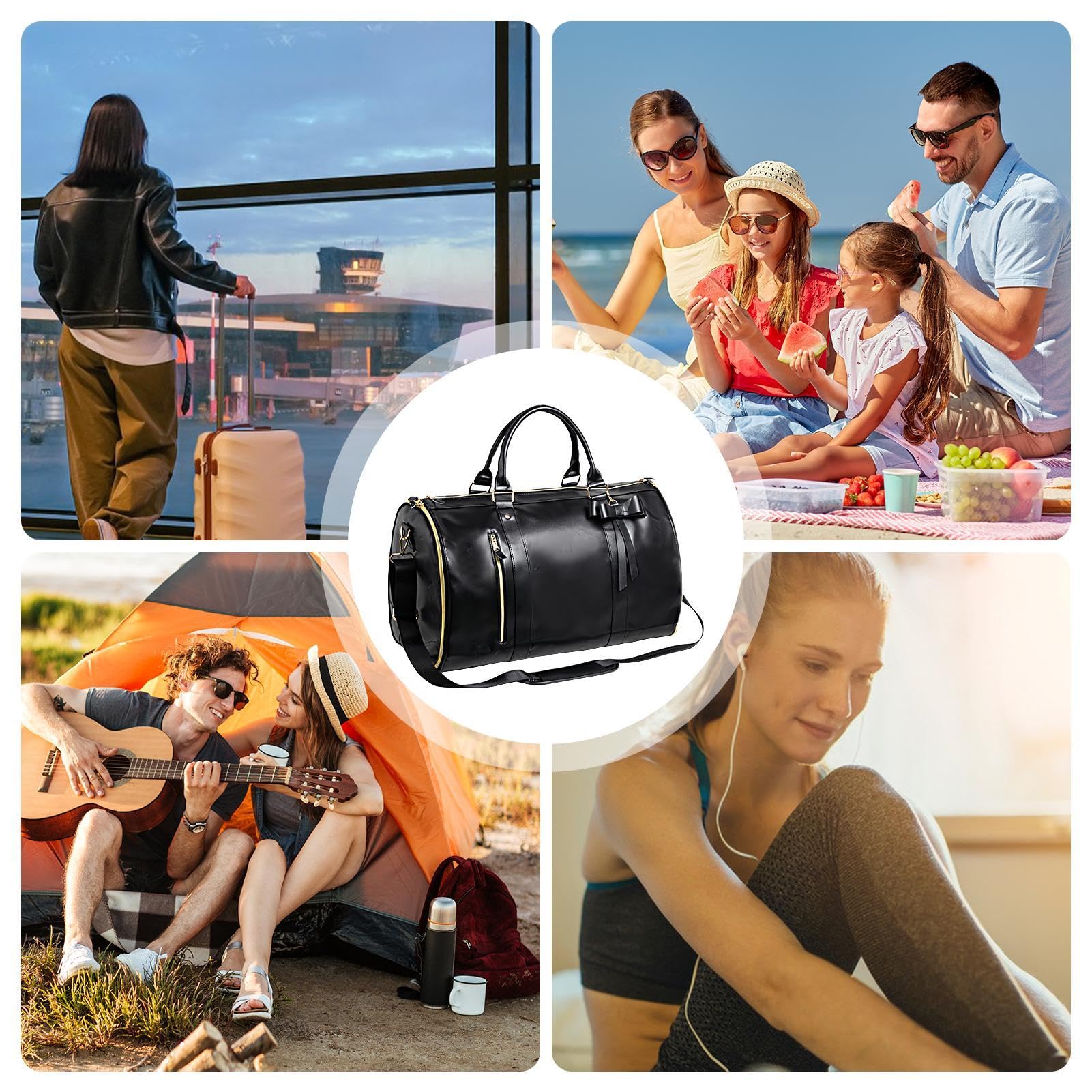 de – Porta trajes de viaje | Bolsas de ropa | de ropa de cuero convertible | Bolsas de ropa de mano | de equipaje | Bolsas de viaje para maleta, de viaje convertible para