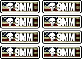 Patriotic Ammo Can Stickers 8-Pack
