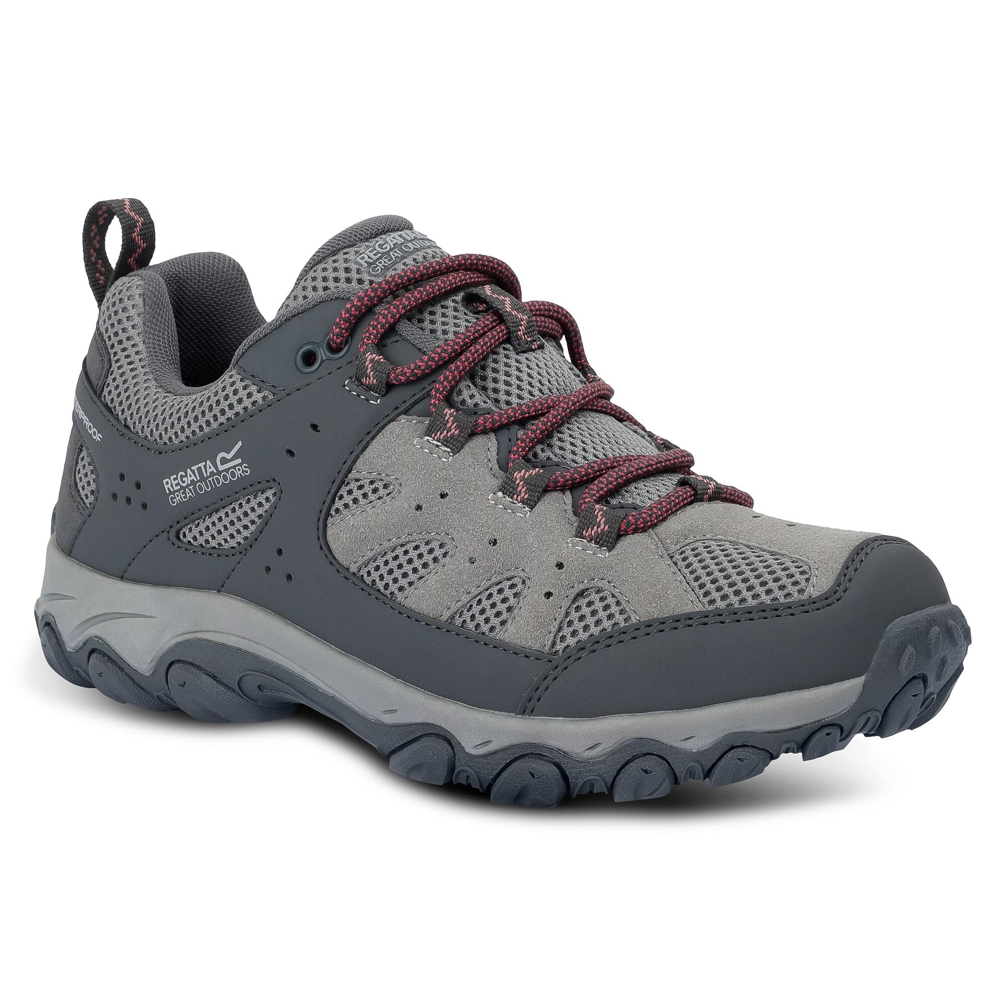 Regatta (7 Uk, Dark Steel) Womens Edgepoint Iv Walking Shoes