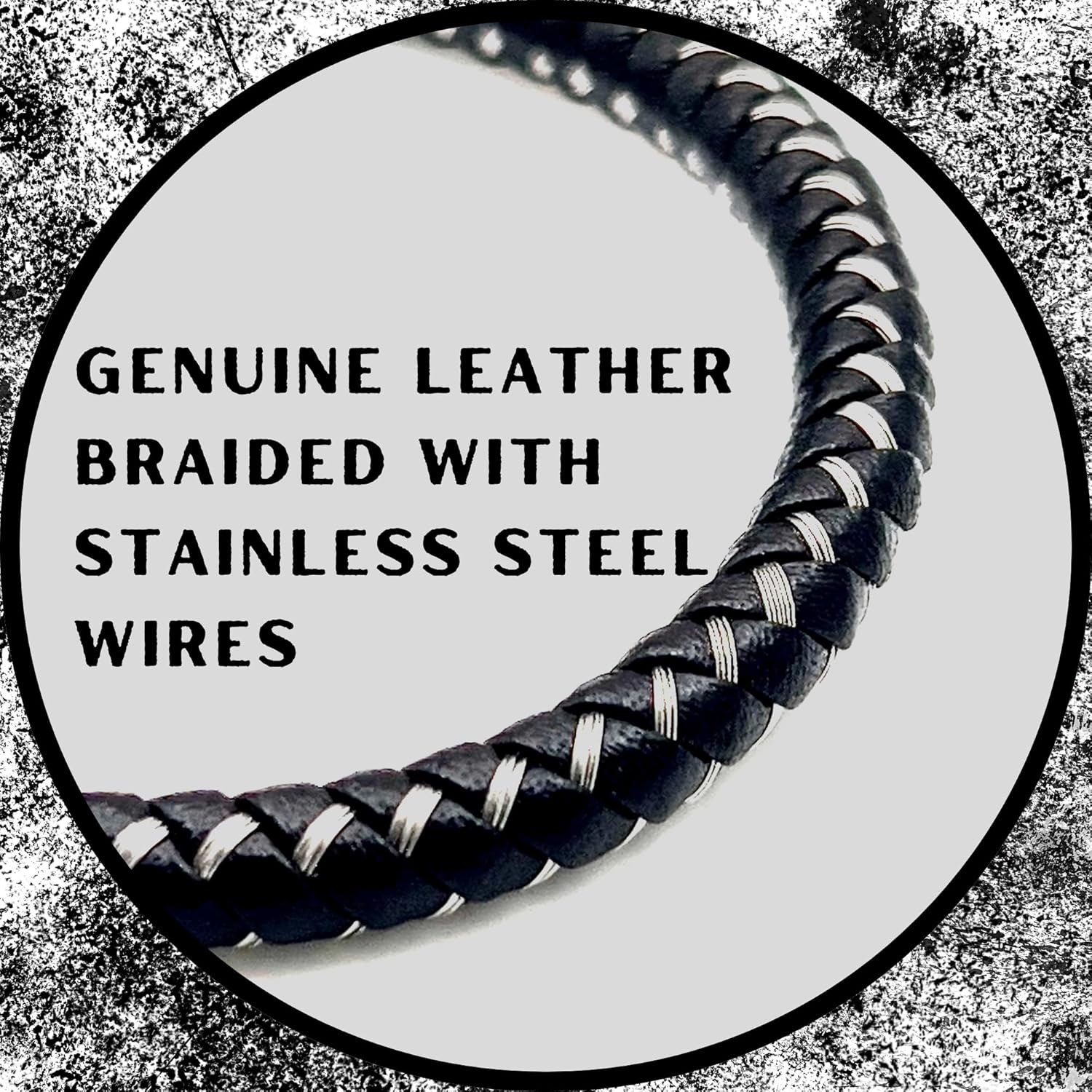 Men's Vintage Leather Bracelets – Masculine Minimalist Style, Rugged Jewelry Collection with Extension Clasp for Size Adjustment, Stylish Wristbands, Classic Accessory, Ideal Gift for All Occasions