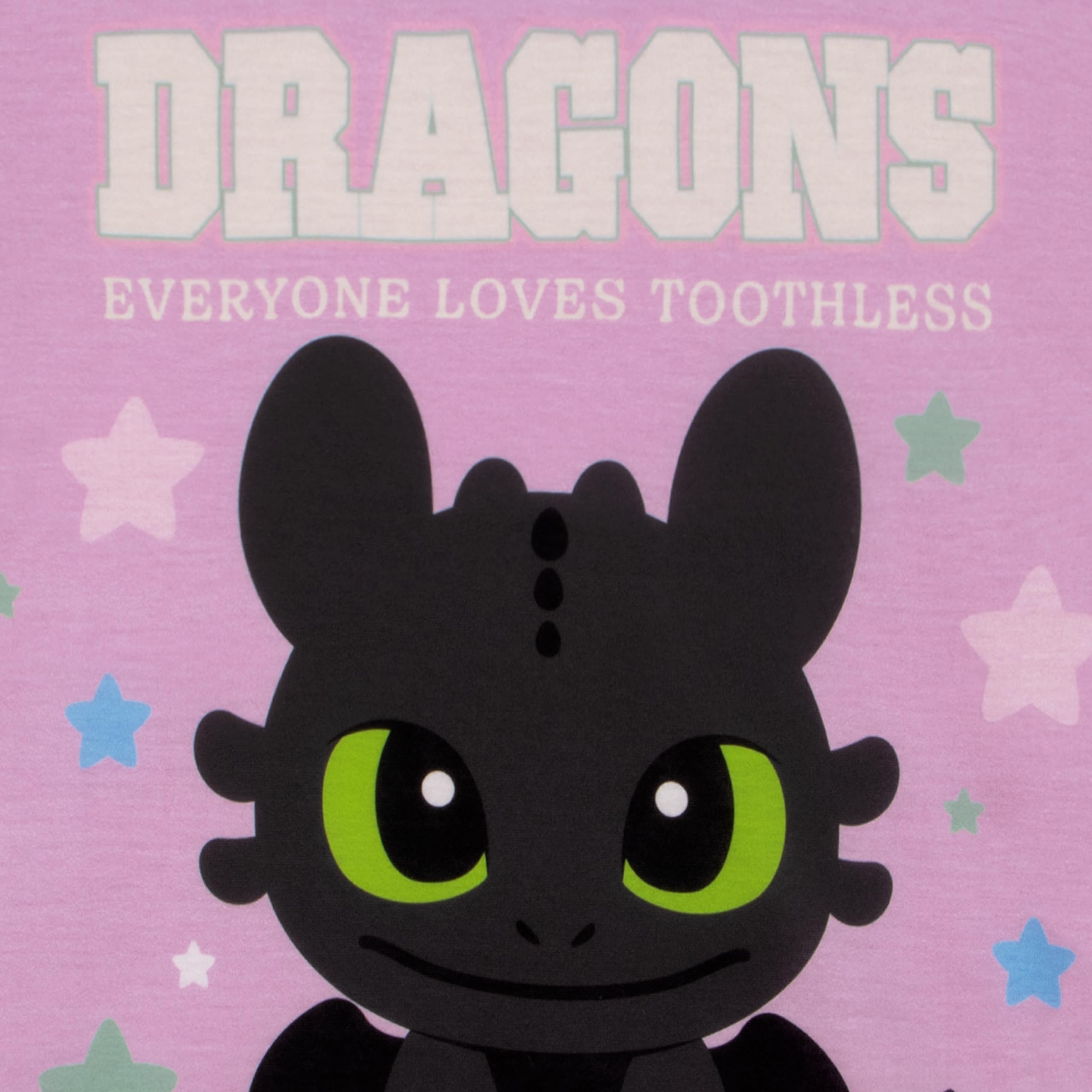 How To Train Your Dragon Pyjamas, Toothless Pyjama Fille HTTYD, Pyjam Enfant Dragons, Ensembles De Pyjama Fille