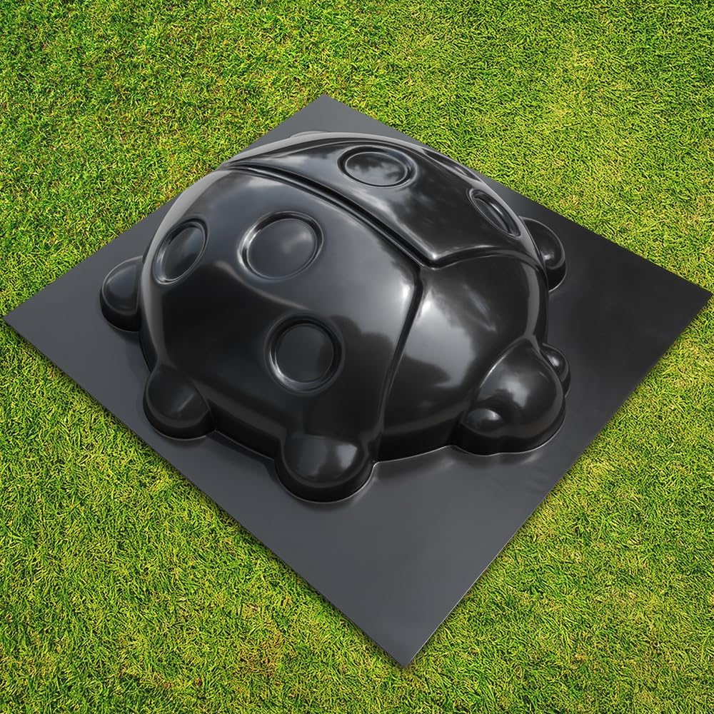 BETONEX 3D てんとう虫 コンクリート型 セメントプラスチック ABS 2mm - セメント用テントウムシ型 - てんとう虫