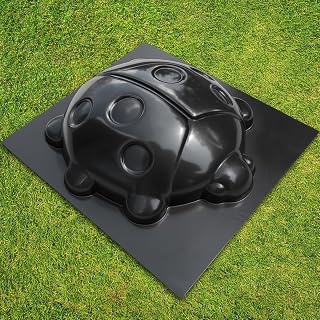 3D Ladybug Concrete Mold Cement Plastic ABS 2mm - Ladybug Mold for Cement - Concrete Molds and Forms Animals Reusable