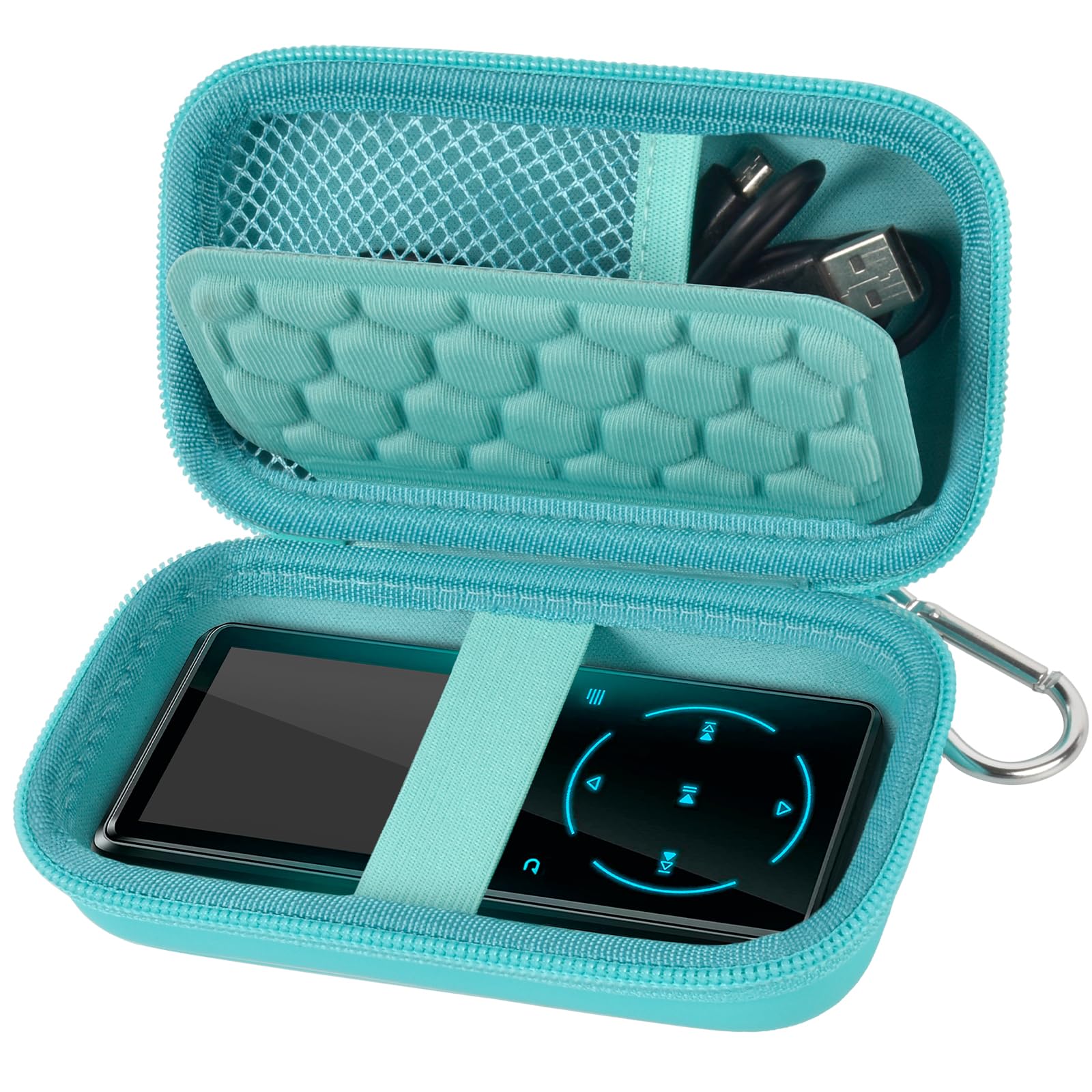 MP3 & MP4 Player Case for SOULCKER/G.G.Martinsen/Grtdhx/iPod Nano/Sandisk Music Player/Sony NW-A45 and Other Music Players with Bluetooth. Fit for